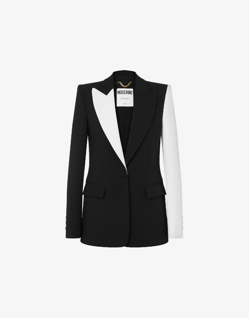 Love Moschino Giacca Black and White