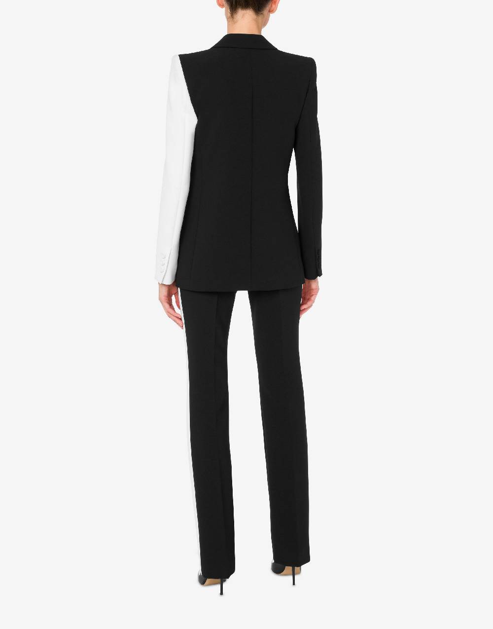 Love Moschino Giacca Black and White Vendita