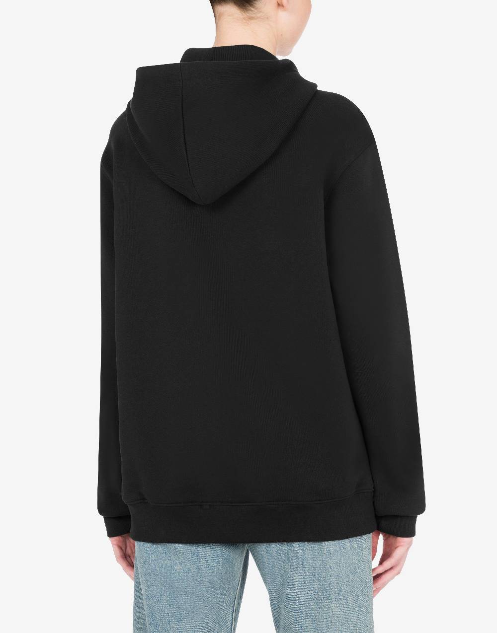 Love Moschino Felpa in cotone organico Smiley® Sconto