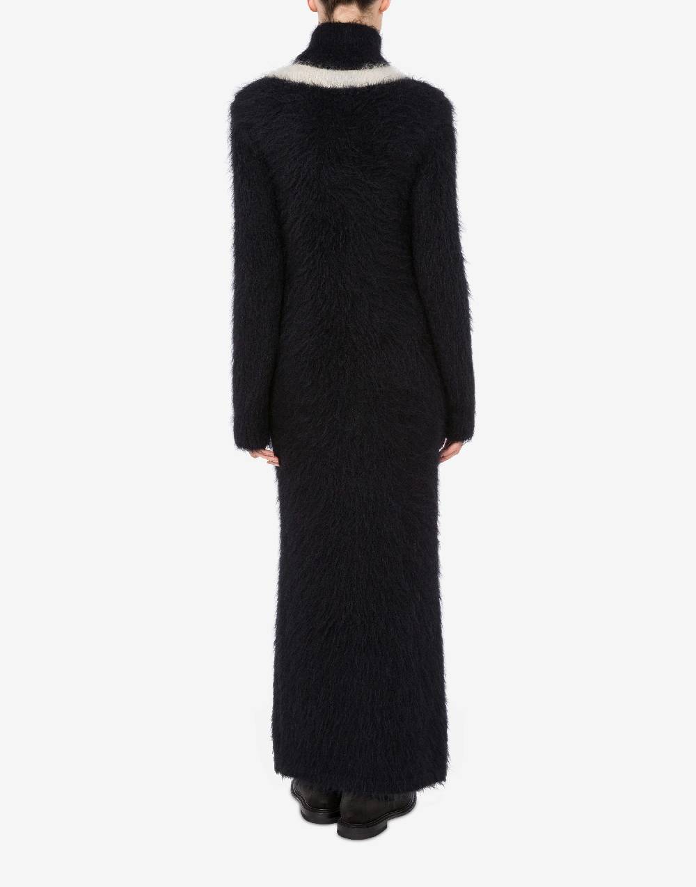 Love Moschino Abito in mohair garzato Peace Offerta