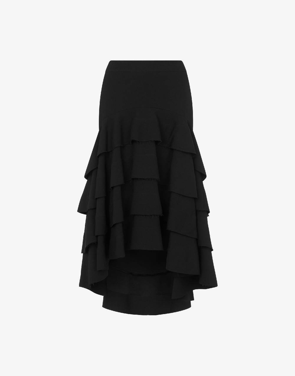 Love Moschino Gonna midi in crêpe con ruches