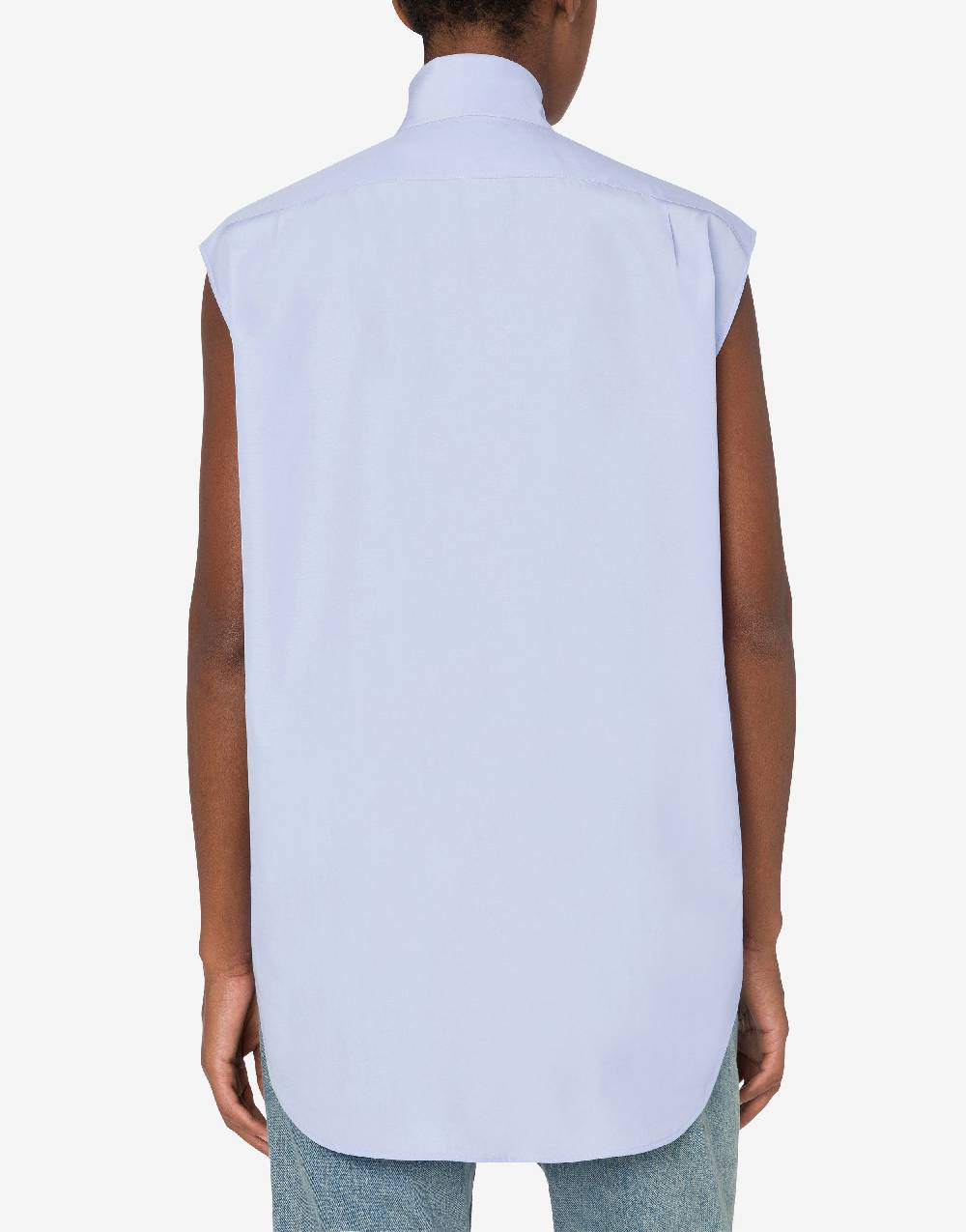 Love Moschino Camicia senza maniche Tie Vendita Calda