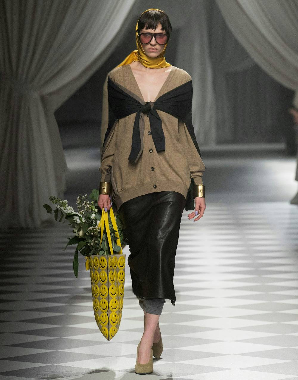 Love Moschino Cardigan in lana Layer Up Vendita