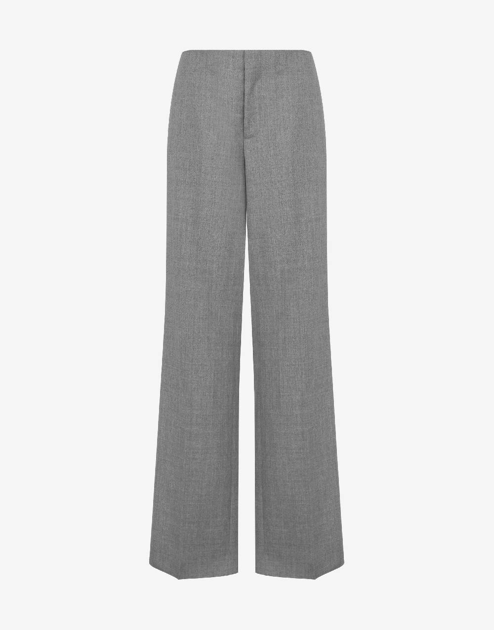 Love Moschino Pantalone ampio in tela di lana