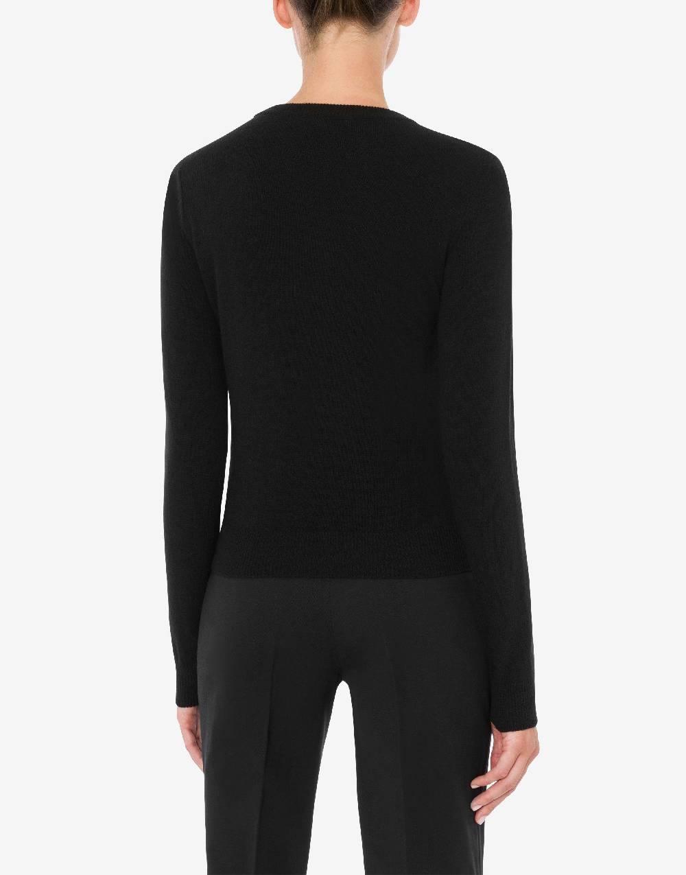 Love Moschino Pullover in lana e cashmere Red Heart Negozi Online