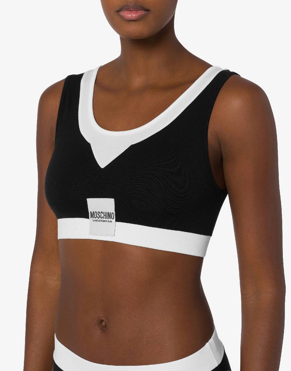 Love Moschino Top underwear in comfort jersey Prezzo Ridotto