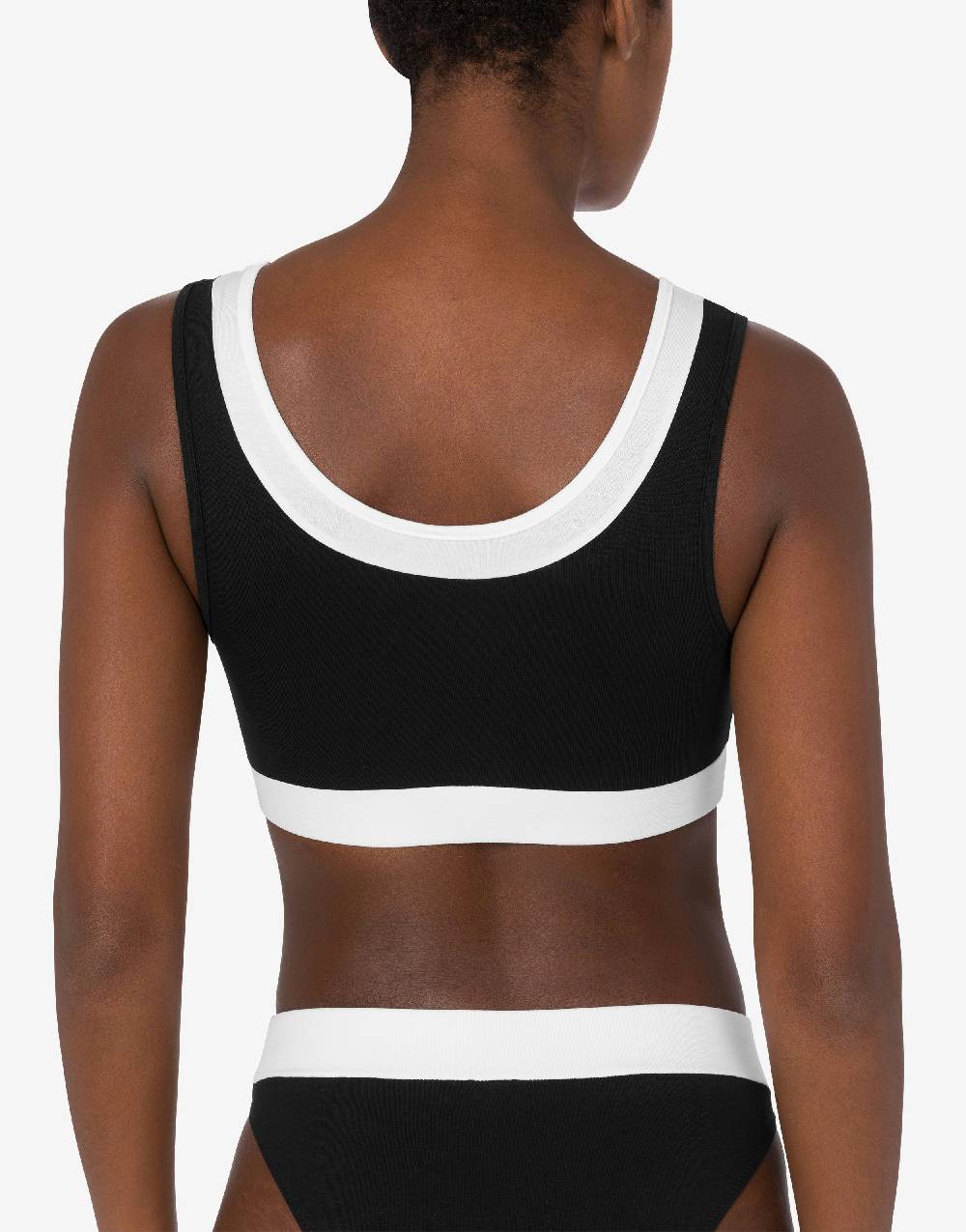 Love Moschino Top underwear in comfort jersey Prezzo Ridotto