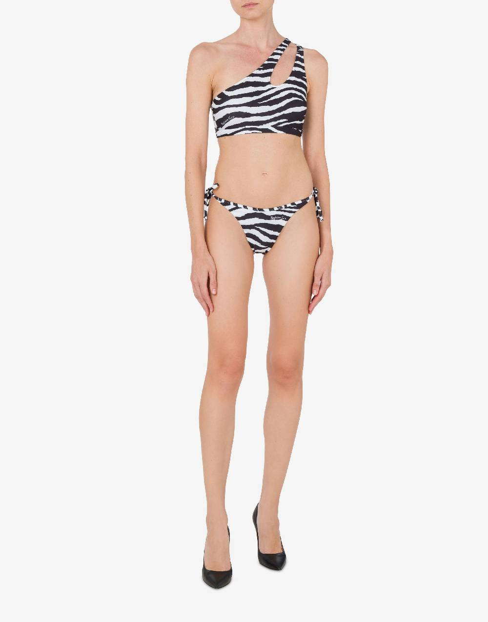 Love Moschino Top bikini Animalier Print Presa