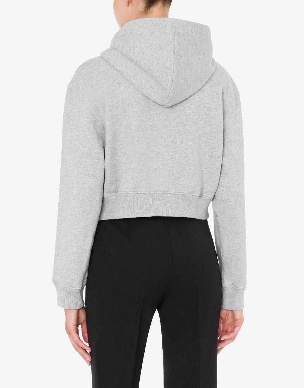 Love Moschino Felpa con cappuccio You Can't Be Serious Online