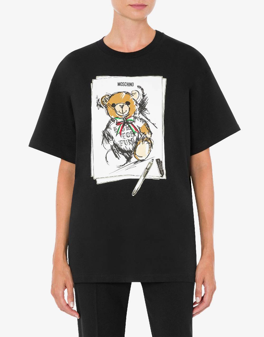 Love Moschino T-shirt oversize Moschino Teddy Bear In Saldo