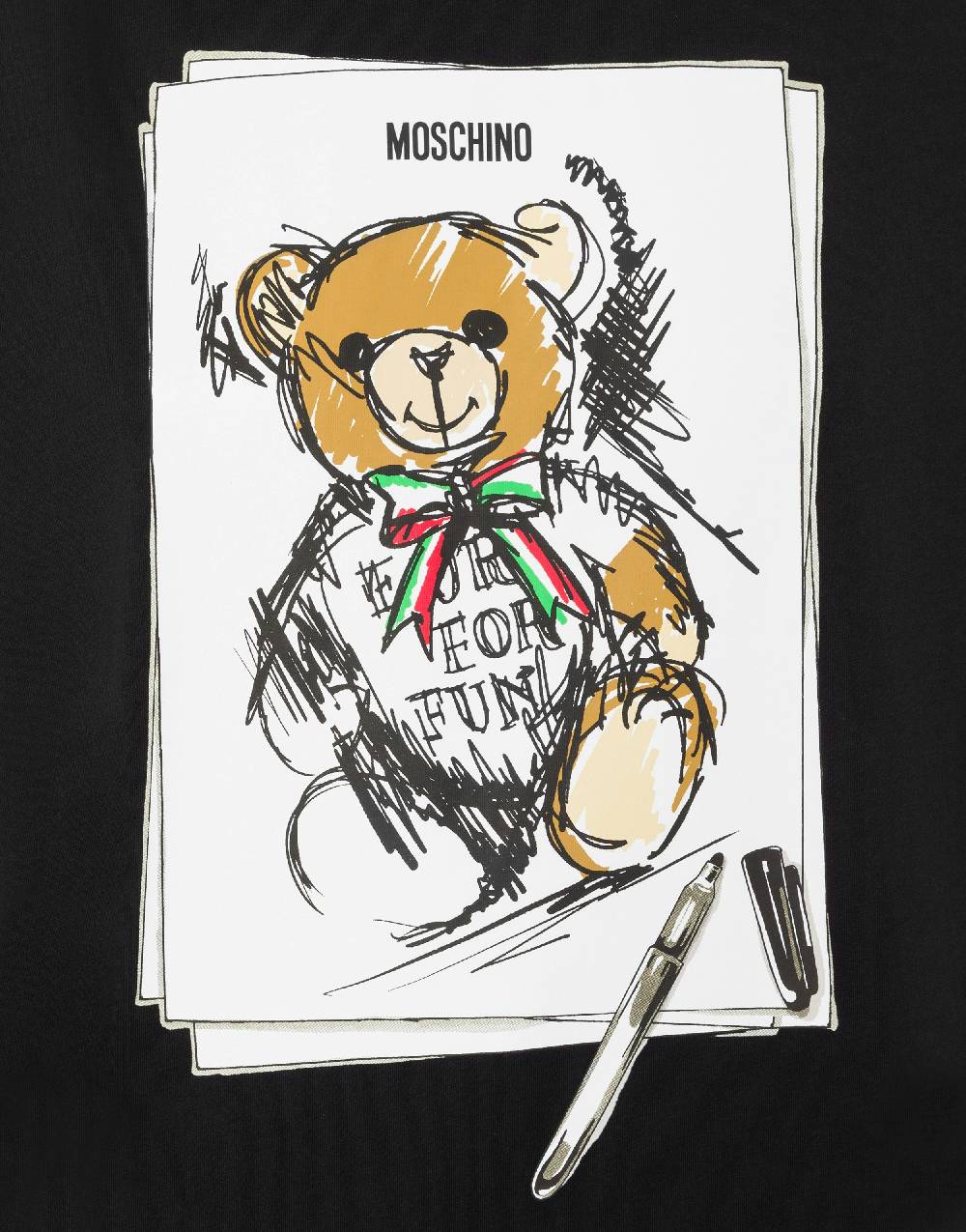 Love Moschino T-shirt oversize Moschino Teddy Bear In Saldo
