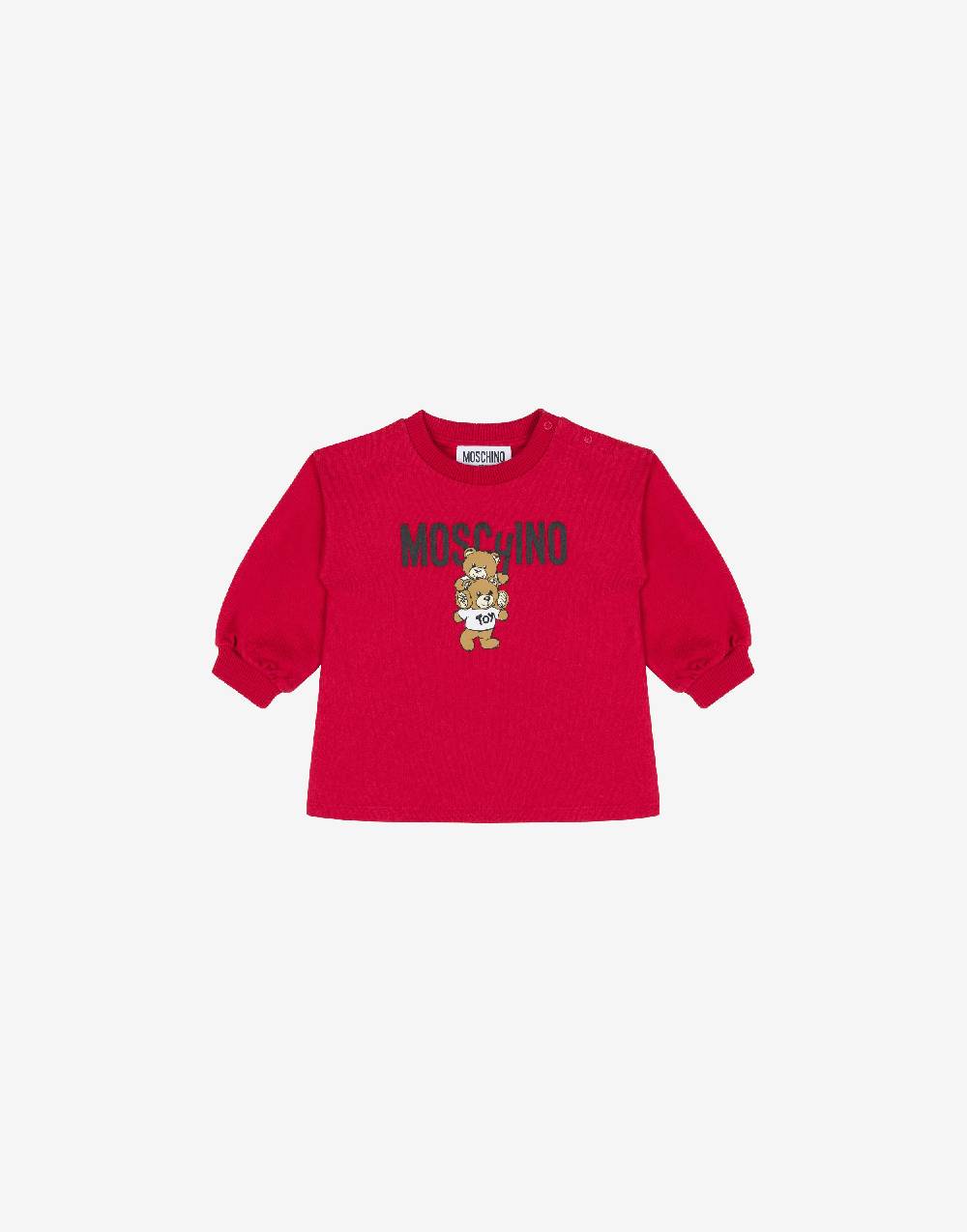 Love Moschino Abito in felpa Teddy Logo