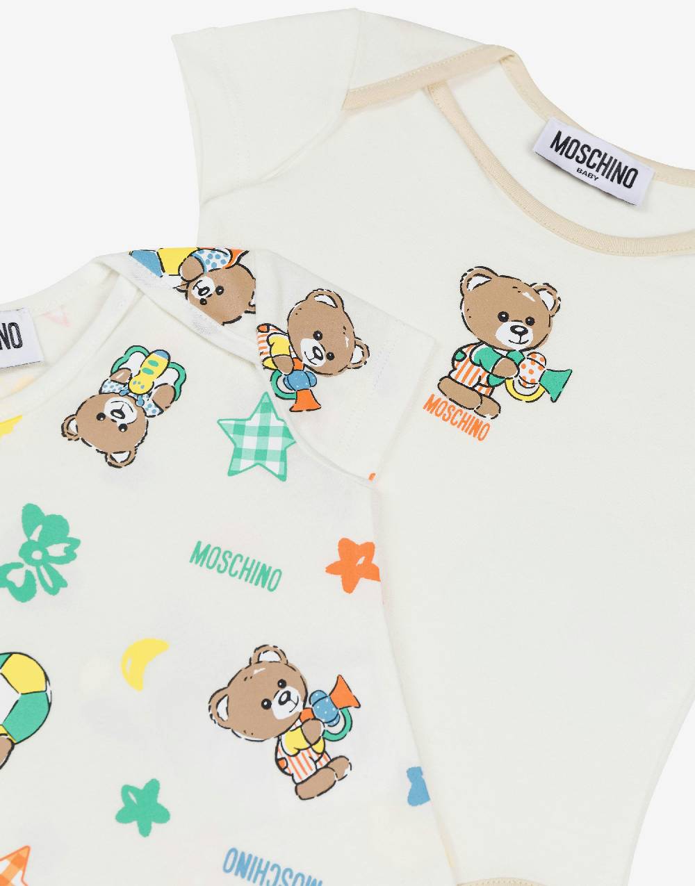 Love Moschino Set body in jersey Baby Teddy Bear Presa