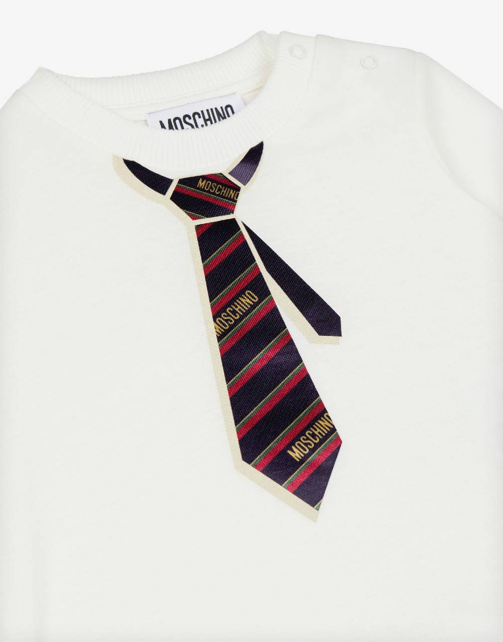 Love Moschino T-shirt in jersey Tie Print Sconto