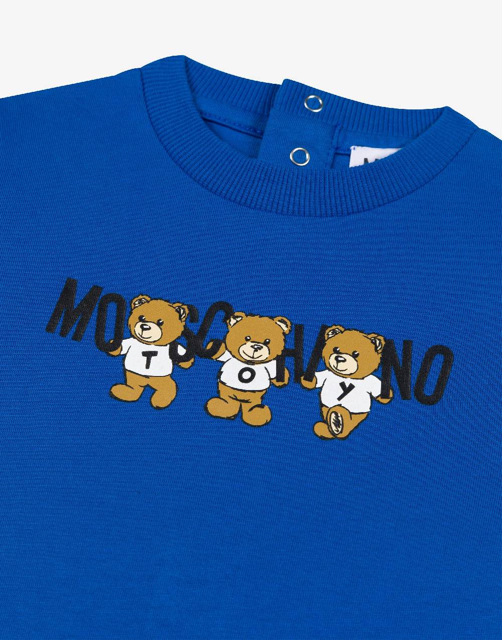 Love Moschino Tutina in felpa Teddy Logo Vendite Flash