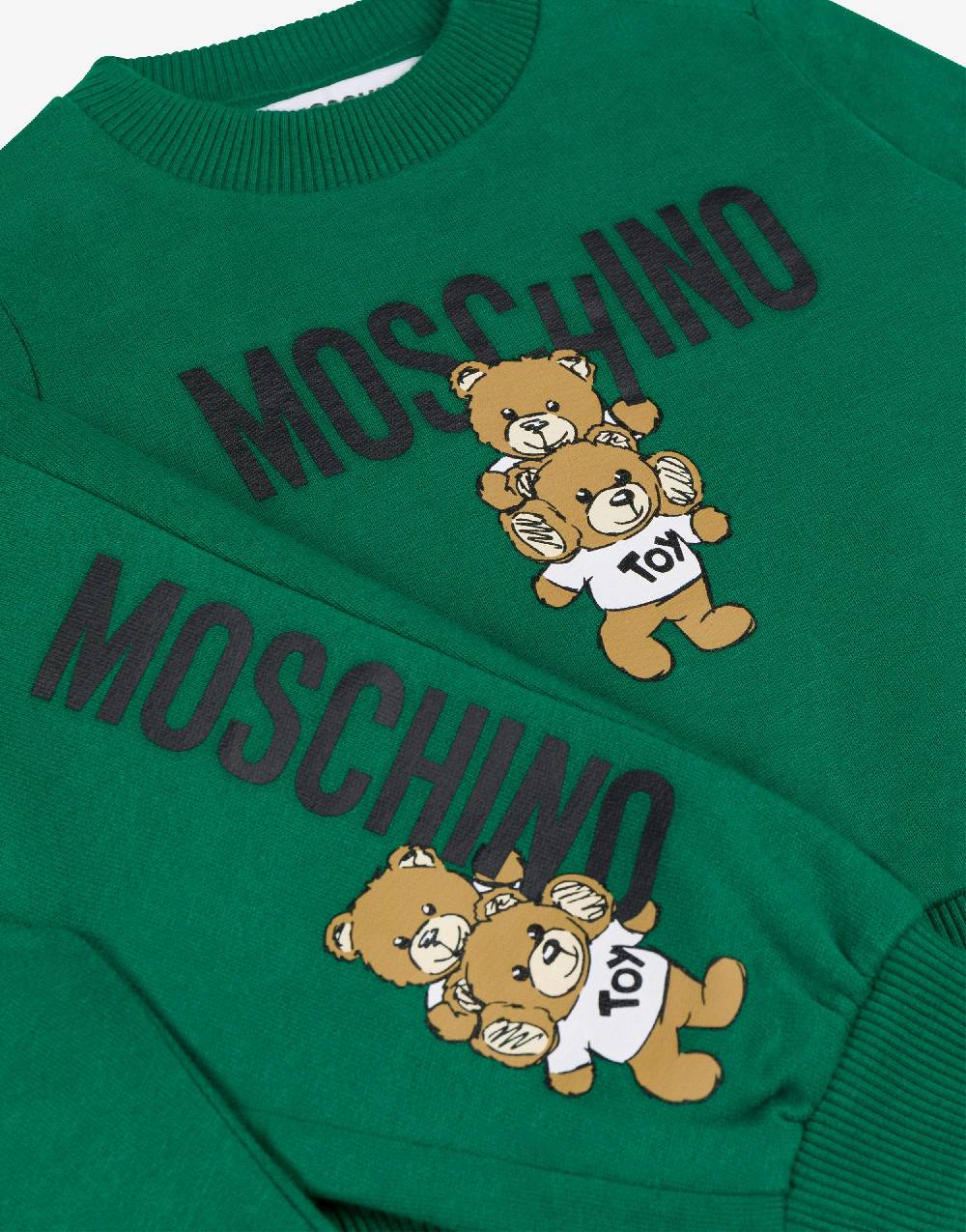 Love Moschino Completo tuta in felpa Teddy Logo Negozio
