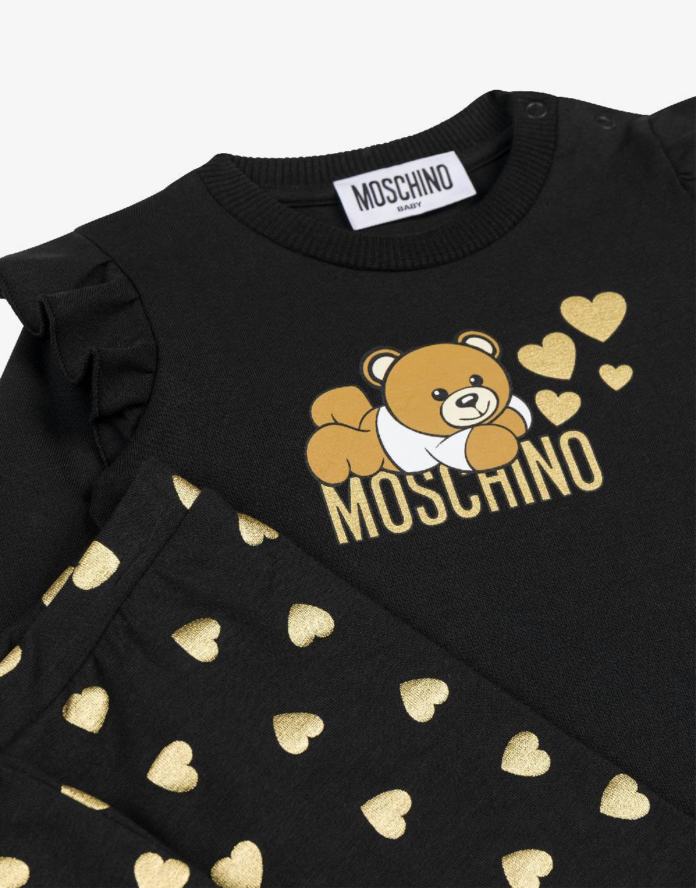 Love Moschino Completo t-shirt e leggings in jersey Lovely Teddy Bear 2025