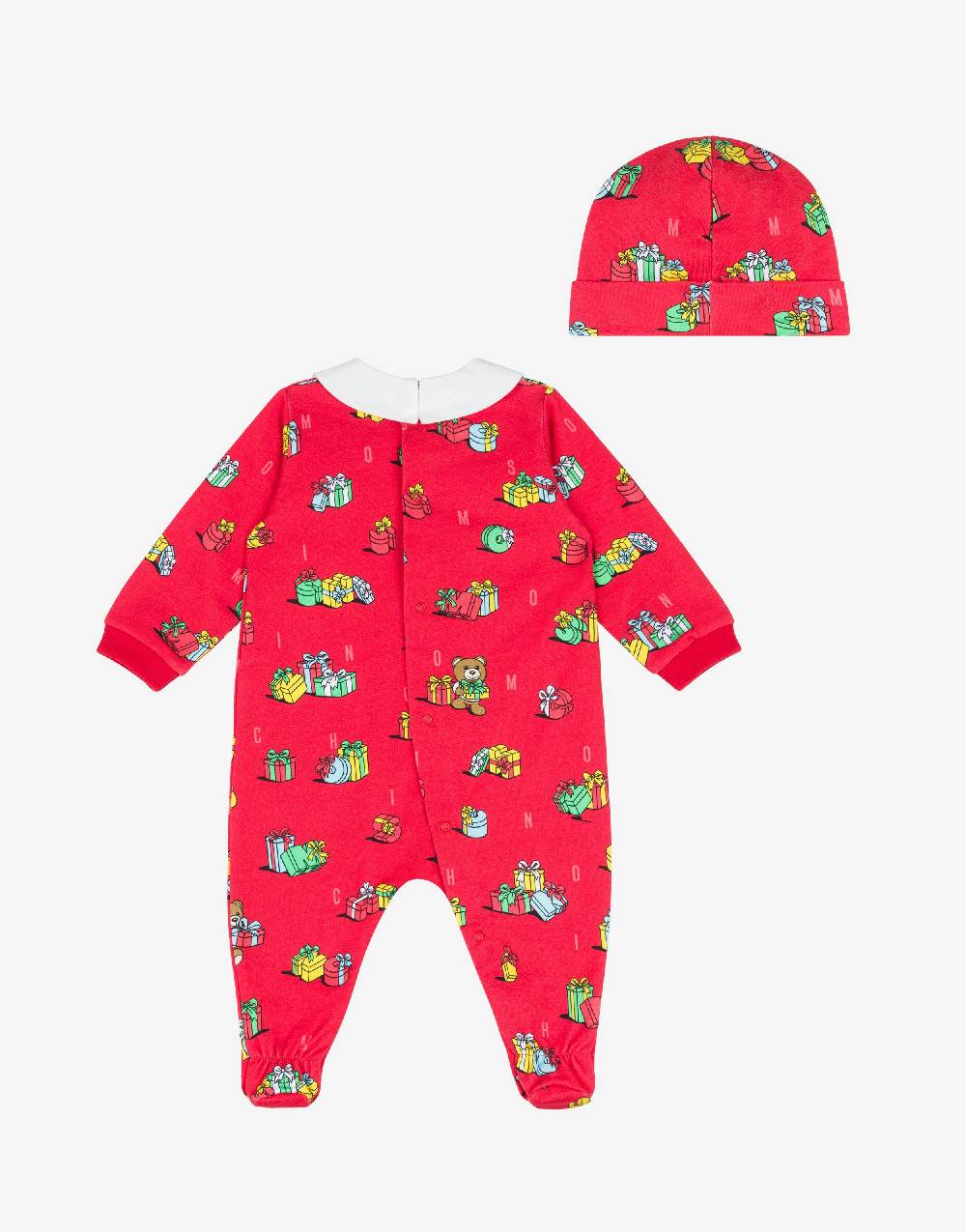 Love Moschino Set tutina e cappello Teddy Holiday In Linea