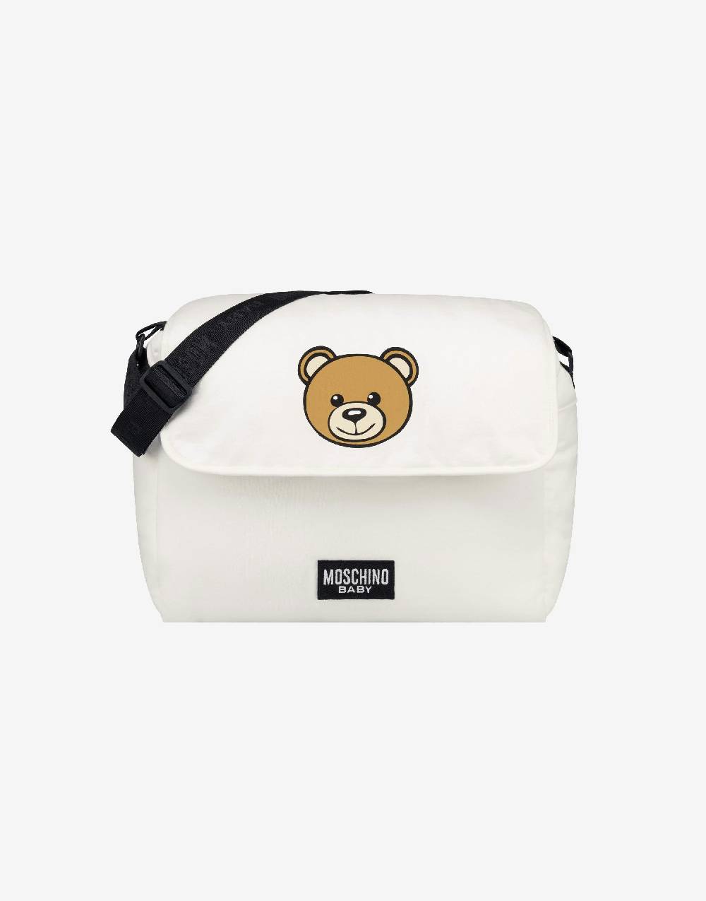 Love Moschino Borsa mamma in felpa con patch