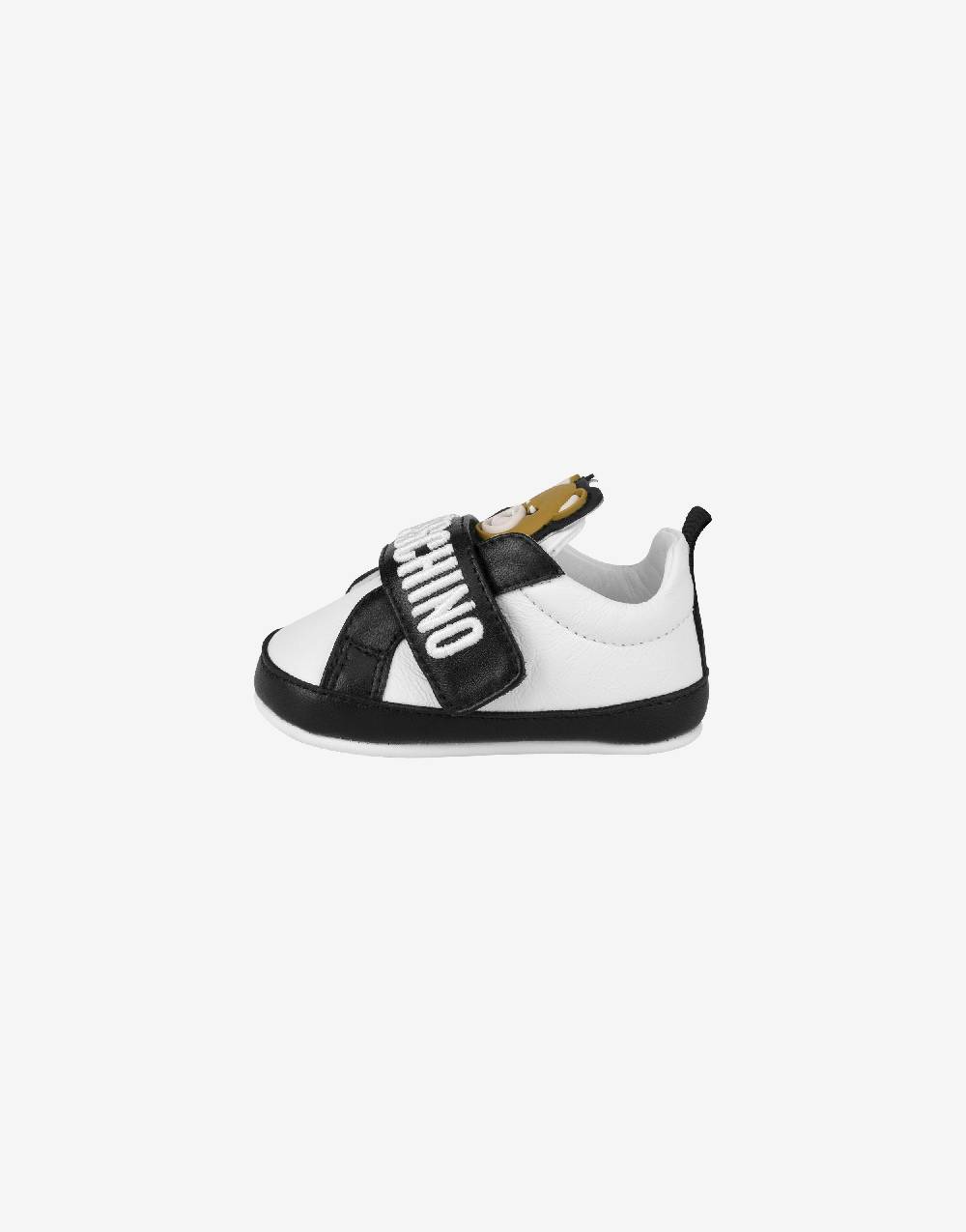 Love Moschino Sneakers in nappa Teddy Patch Fino Al -60%