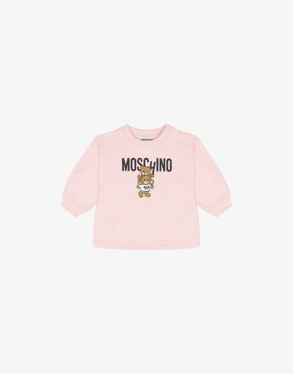 Love Moschino Abito in felpa Teddy Logo