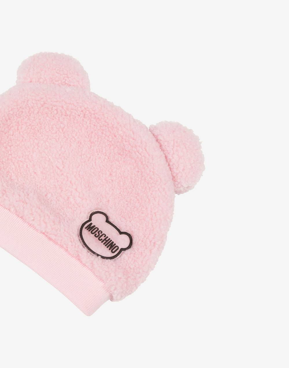 Love Moschino Cappello in tessuto soft Teddy Patch In Saldo
