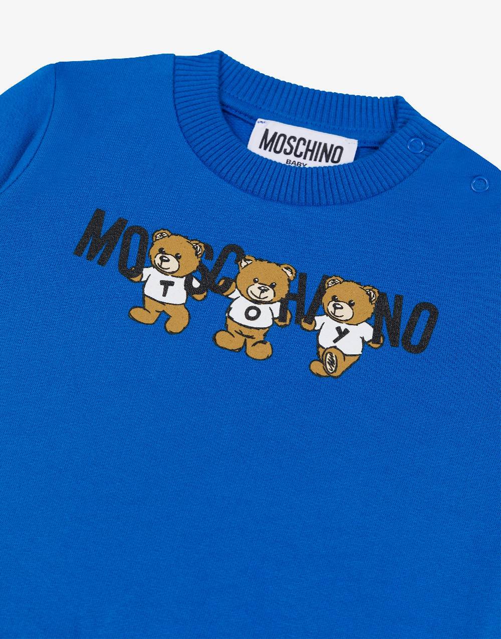 Love Moschino Felpa in cotone Moschino Toy Consegna Veloce