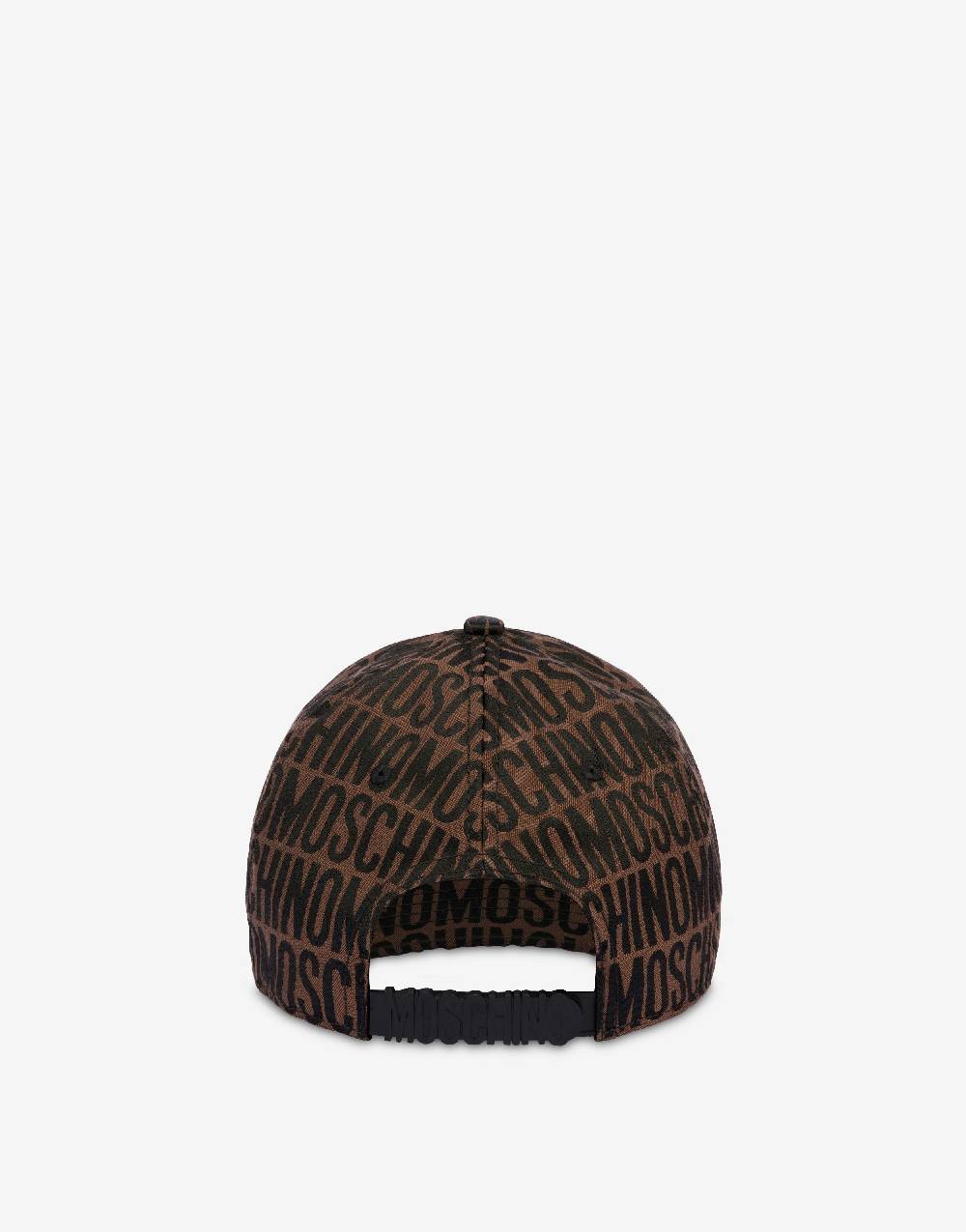 Love Moschino Cappello in nylon Allover Logo Acquista Ora