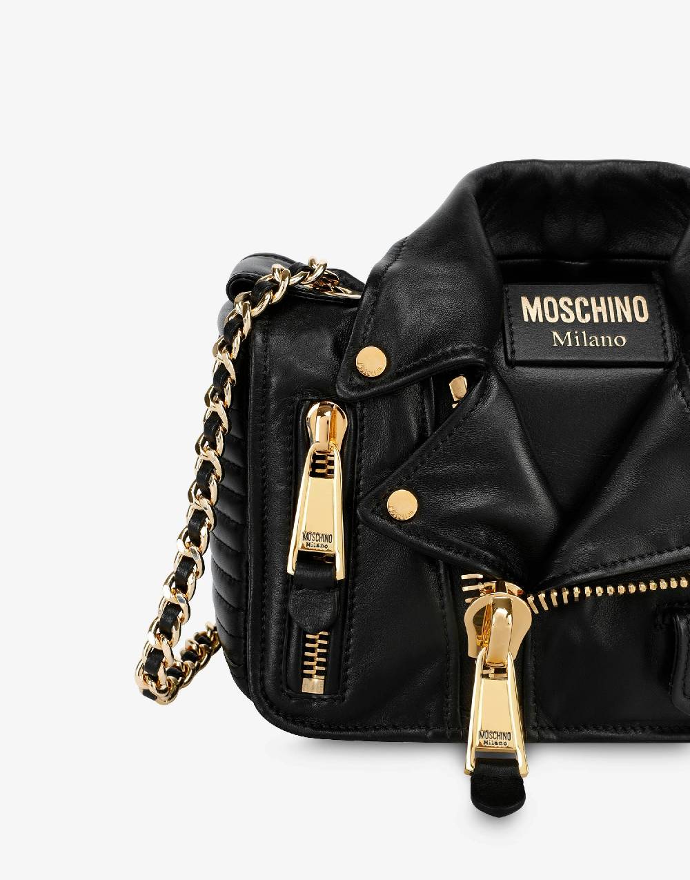 Love Moschino Biker Bag in nappa Negozio