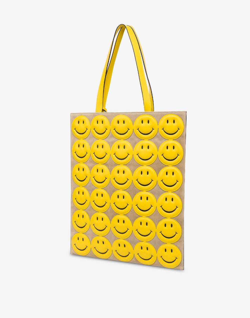 Love Moschino Shopper in crosta Allover Smiley® Vendita
