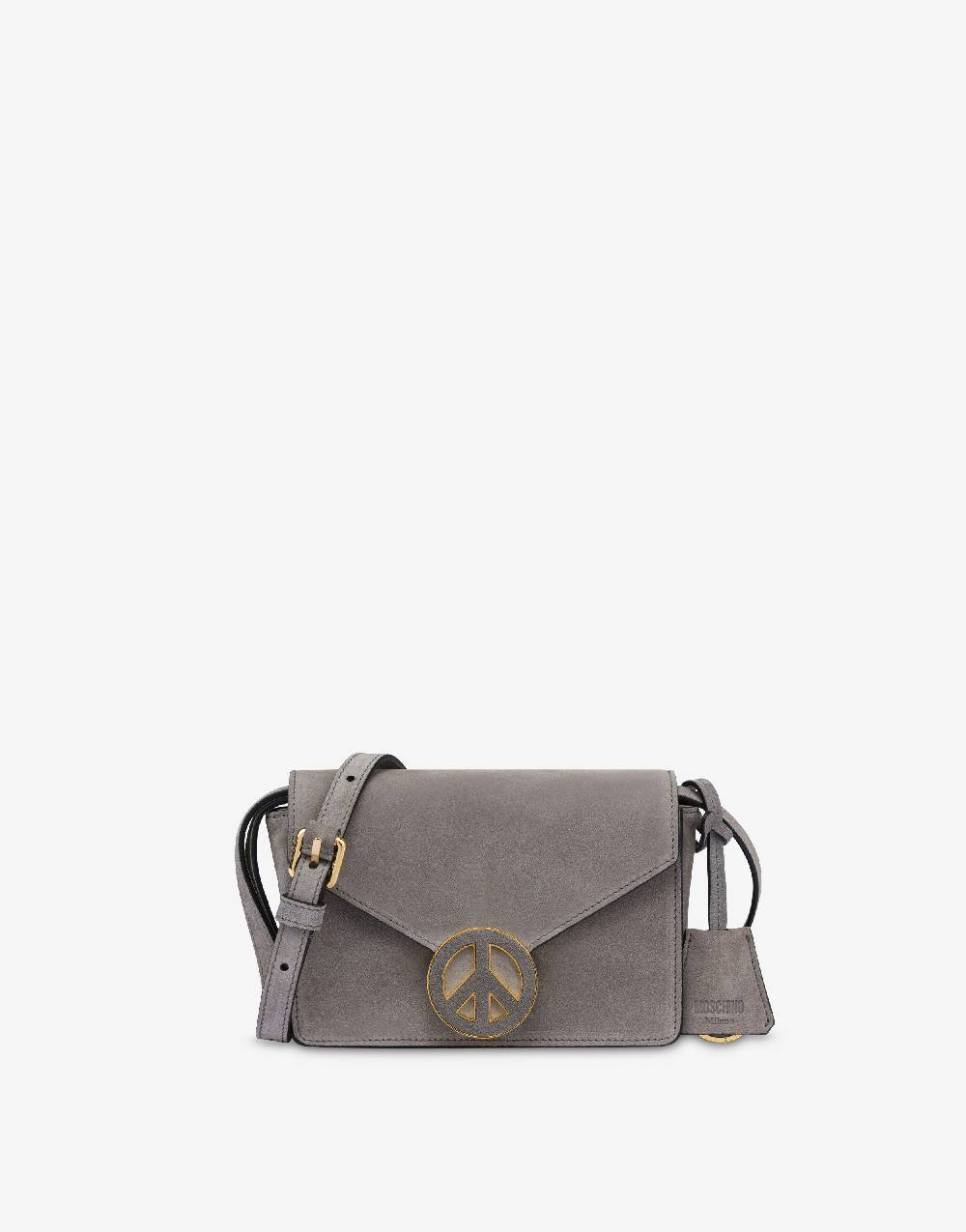 Love Moschino Borsa piccola in crosta Peace & Soft