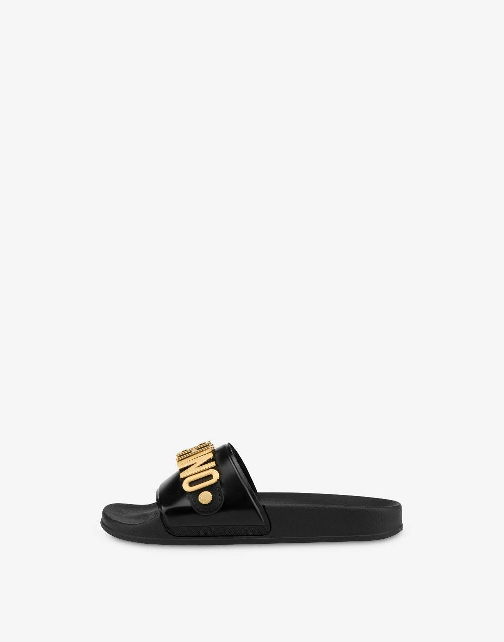 Love Moschino Pool slides Lettering Logo Presa