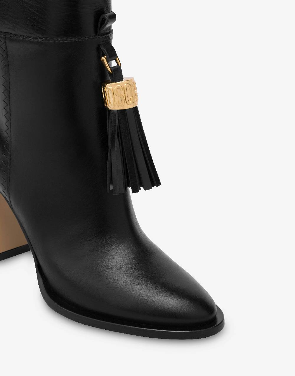 Love Moschino Stivaletti in vitello Metal Tassel Offerte
