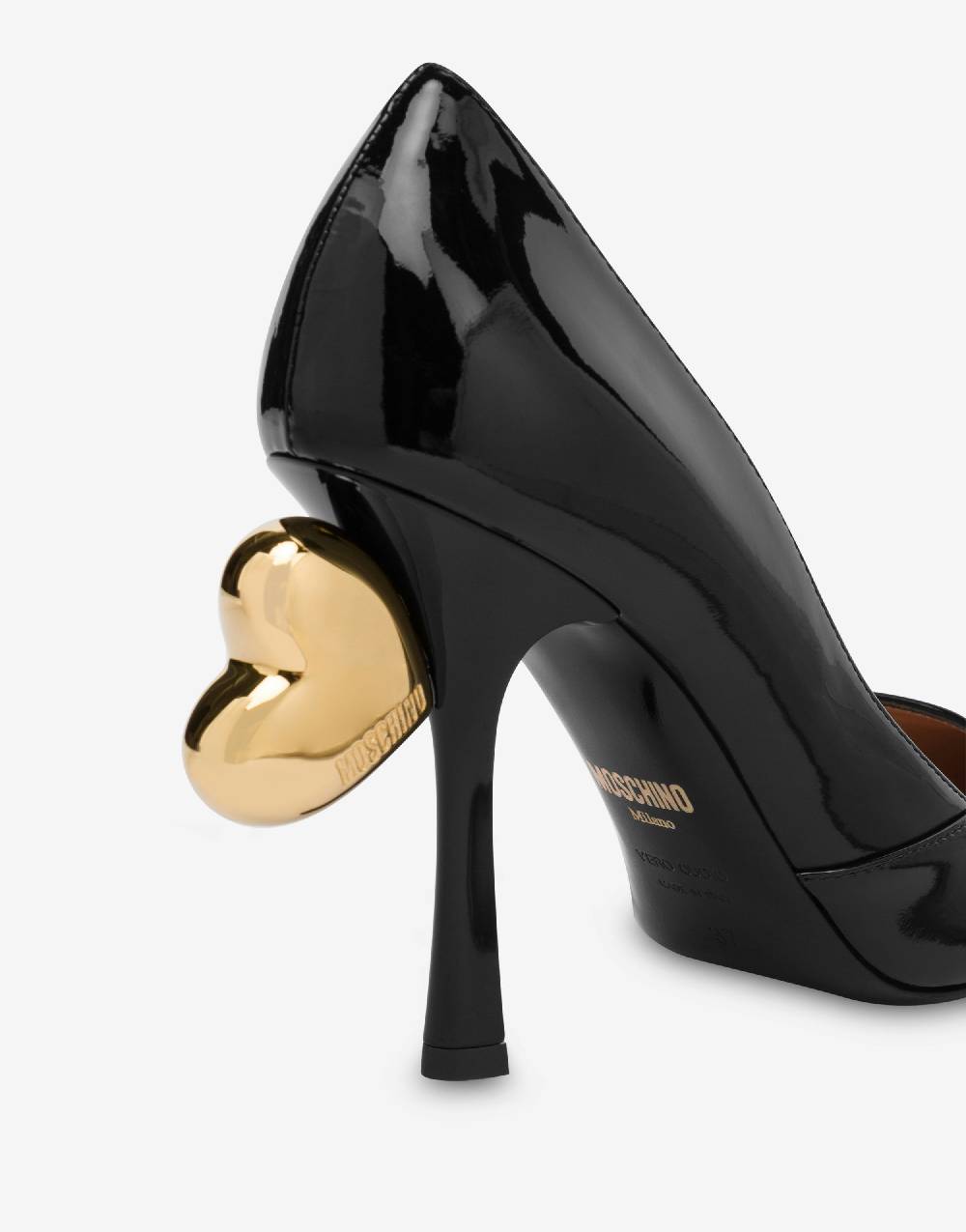 Love Moschino Décolleté in vernice Sweet Heart Vendita Calda