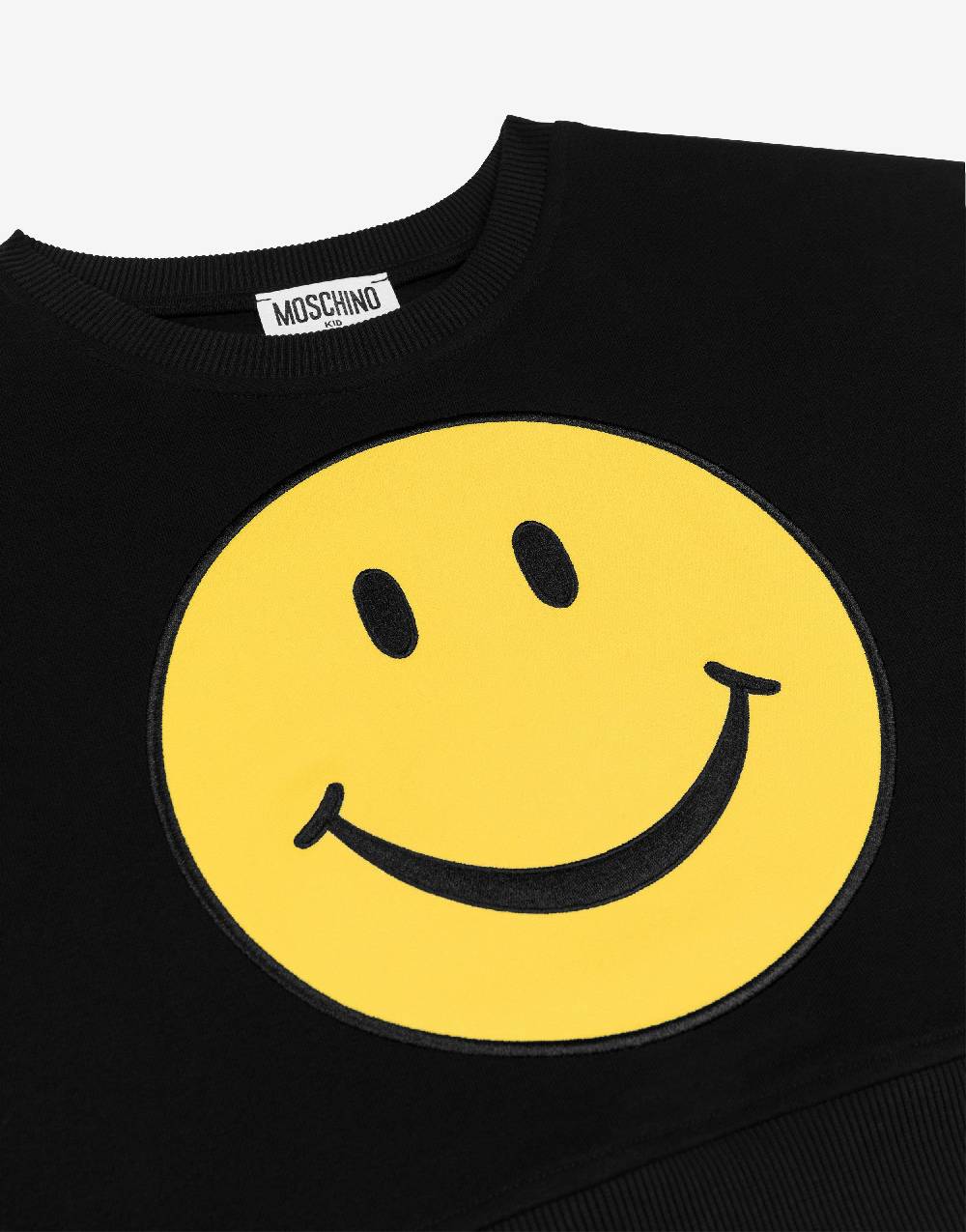 Love Moschino Felpa in cotone Smiley® Patch Moda