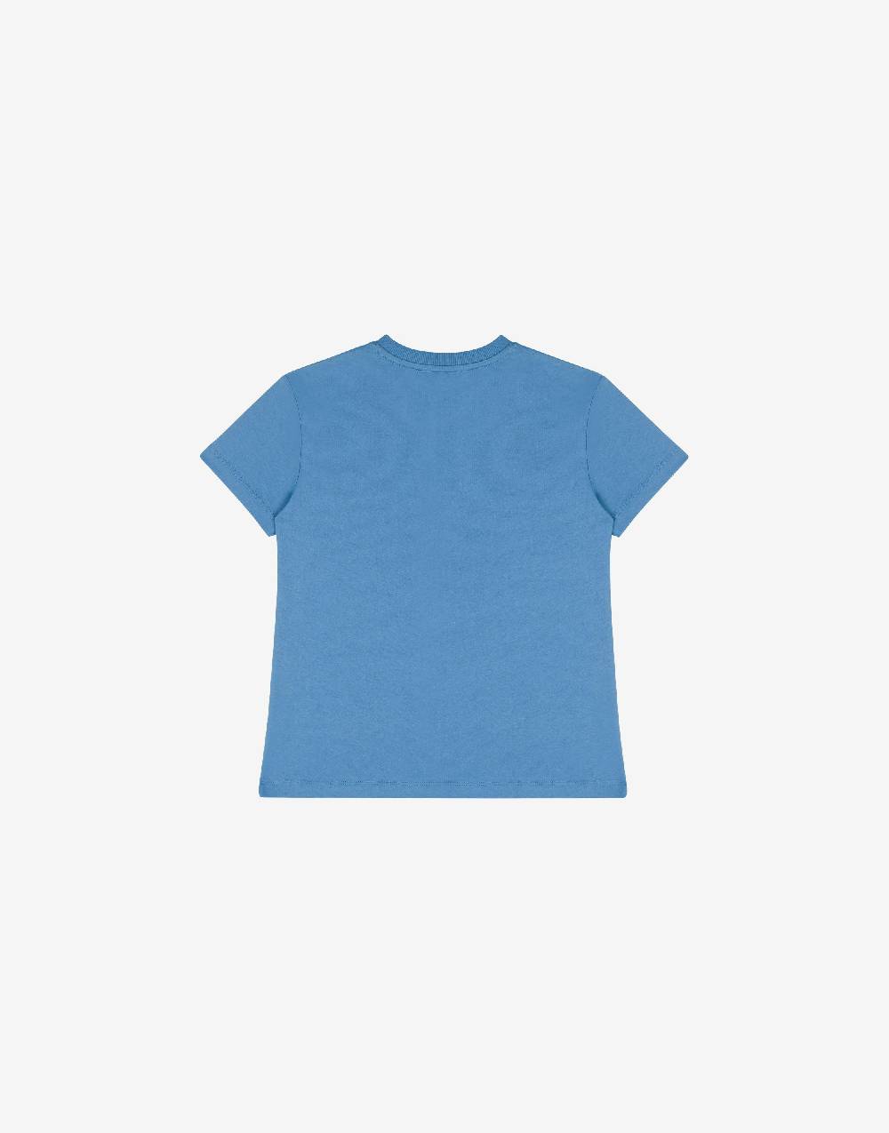Love Moschino T-shirt in jersey Barcode Patch Pezzi Unici