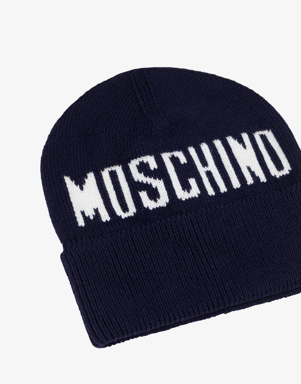 Love Moschino Cappello in maglia con logo Negozi Online