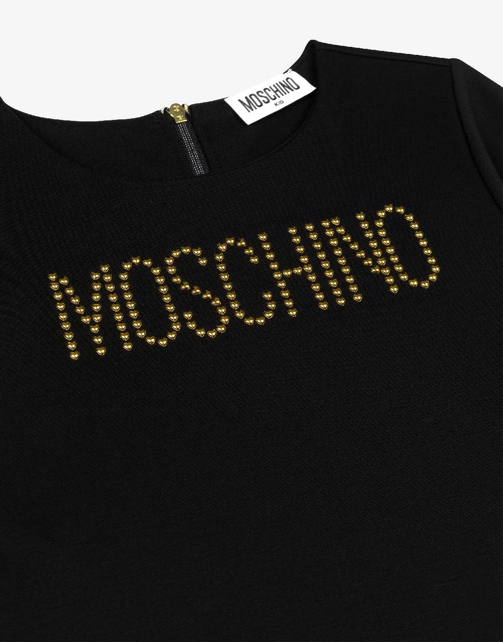 Love Moschino Abito in punto milano Studded Logo Acquista Ora