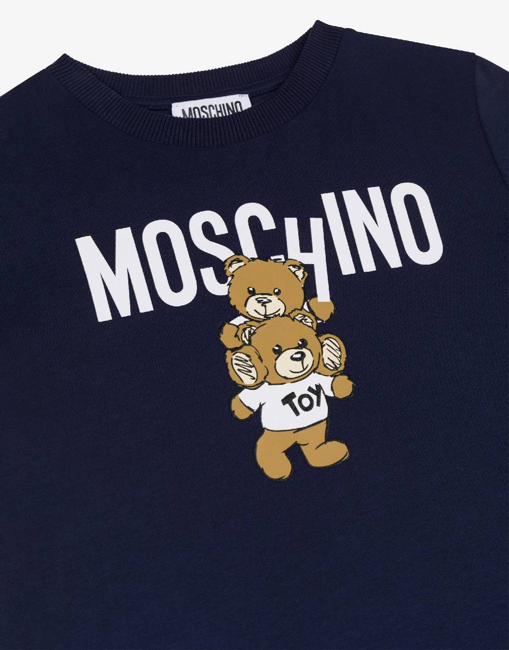 Love Moschino T-shirt in jersey Teddy Logo Online