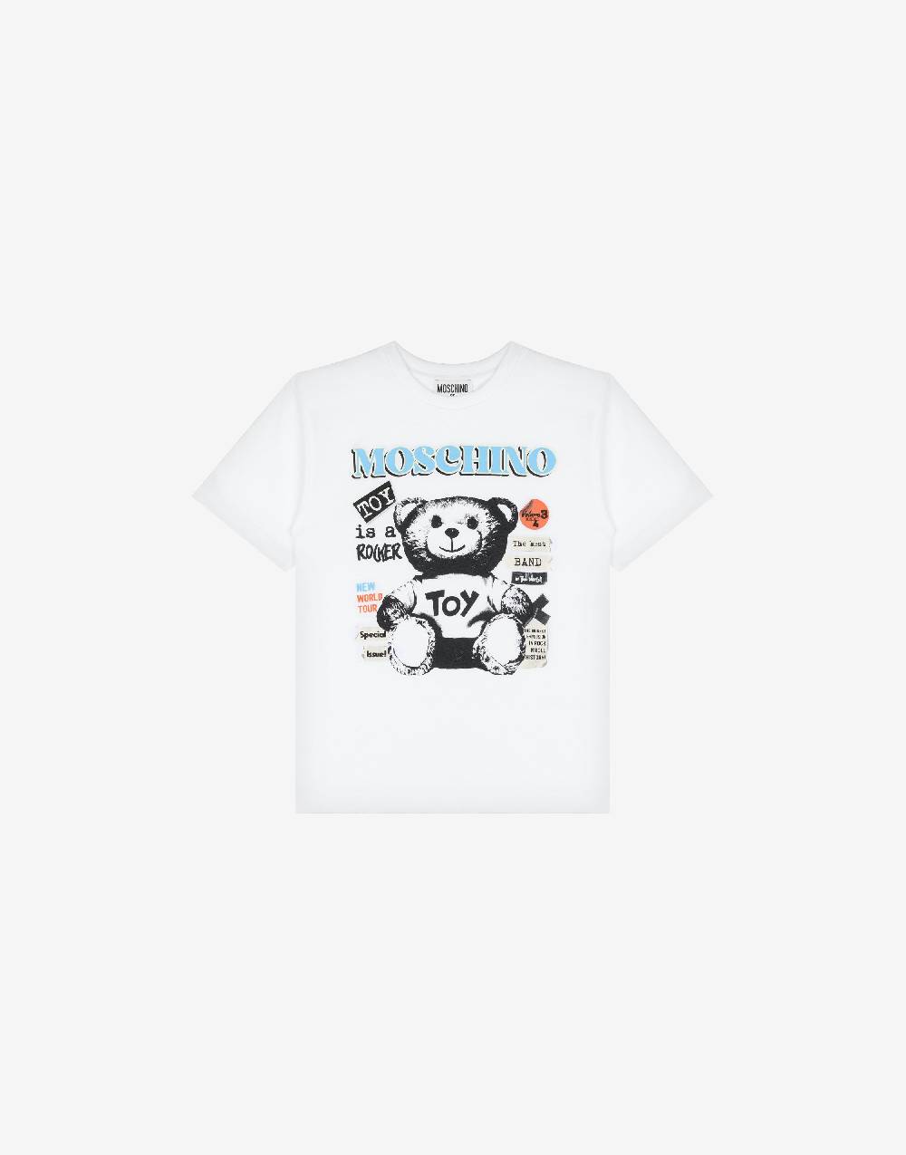 Love Moschino Maxi t-shirt in jersey Teddy Bear Vendita Calda