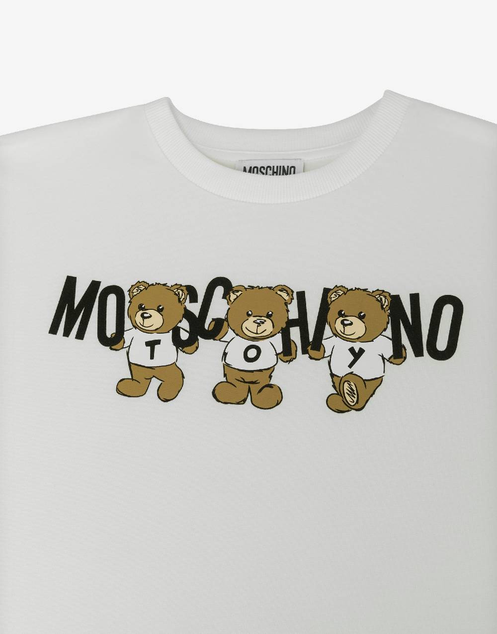 Love Moschino Maxi t-shirt in jersey Moschino Toy In Saldo