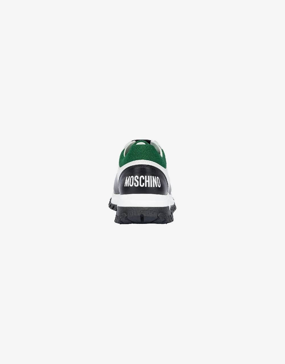 Love Moschino Sneakers running in rete e vitello Spedizione gratuita