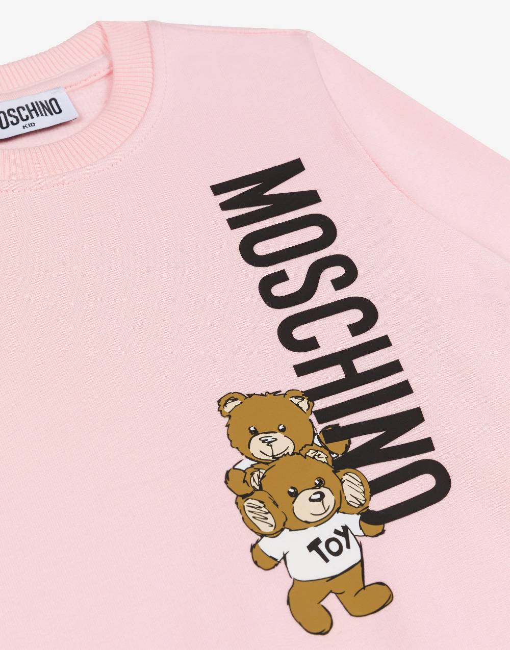 Love Moschino Felpa in cotone Moschino Teddy Bear Grande vendita
