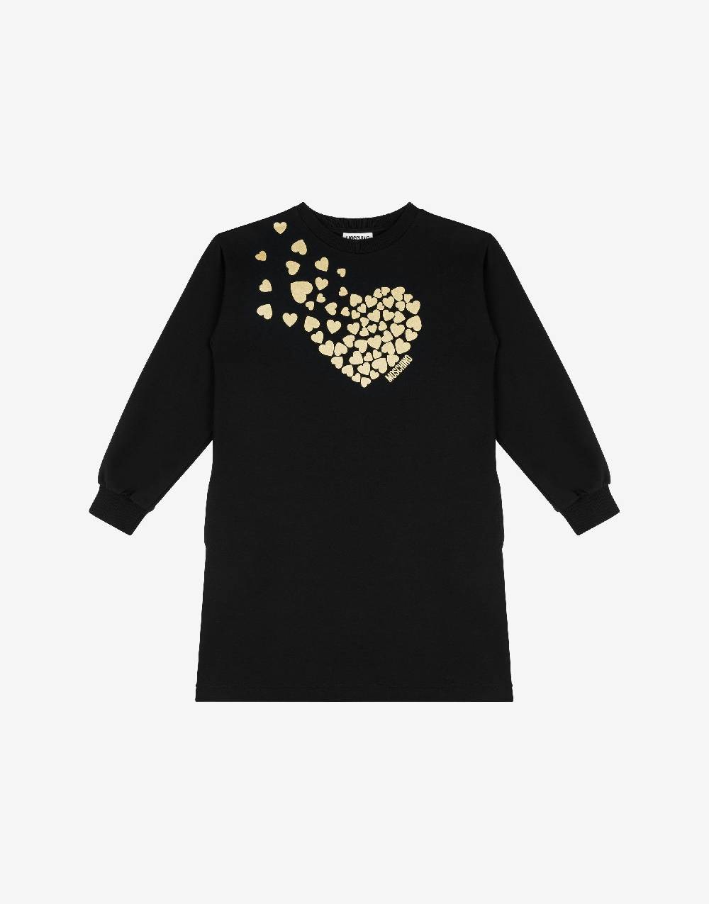 Love Moschino Abito in felpa Degradé Hearts Shopping online