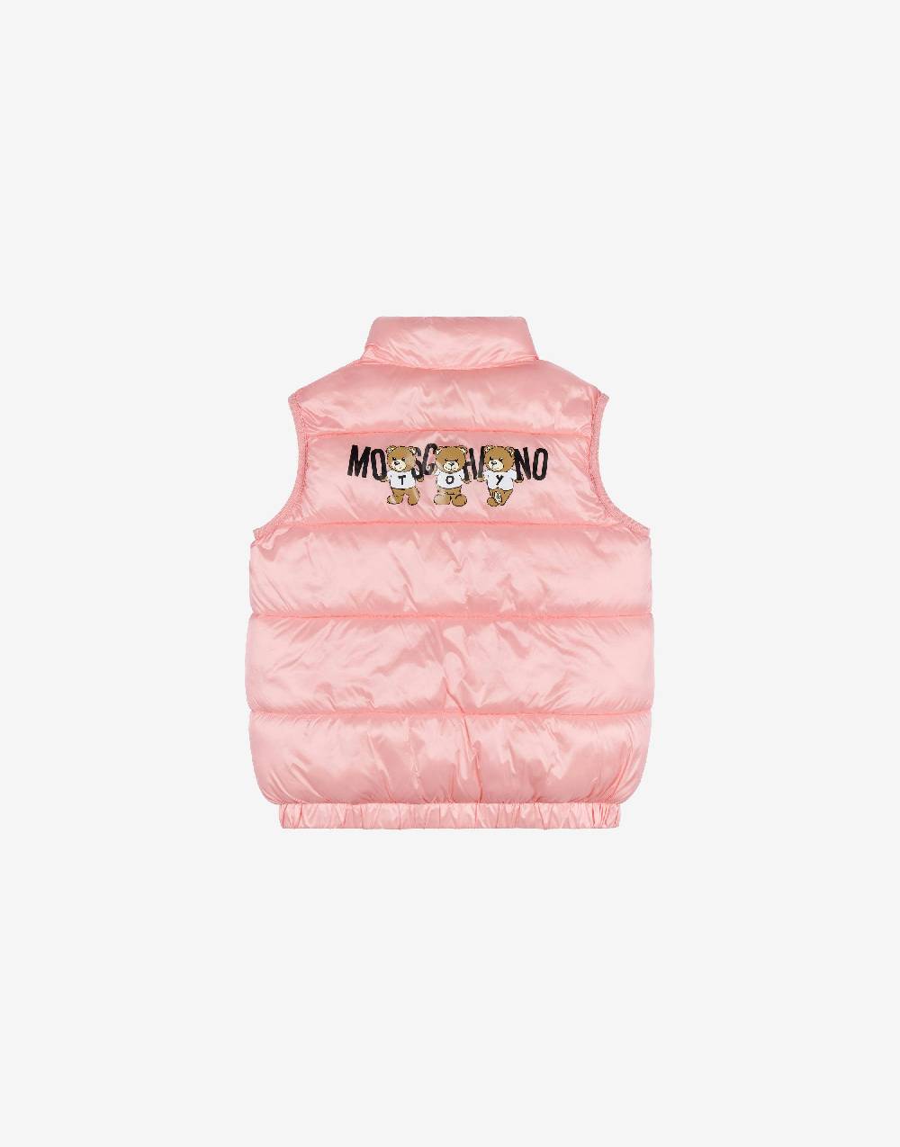 Love Moschino Gilet imbottito in nylon Logo Lettering Offerta natalizia