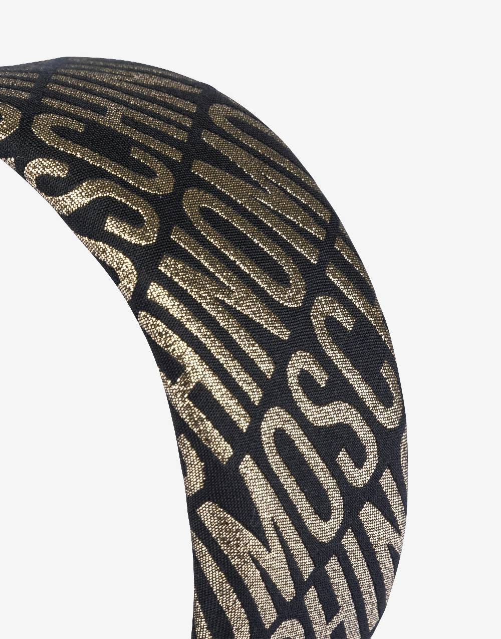 Love Moschino Cerchietto Allover Jacquard Logo Vendita calda