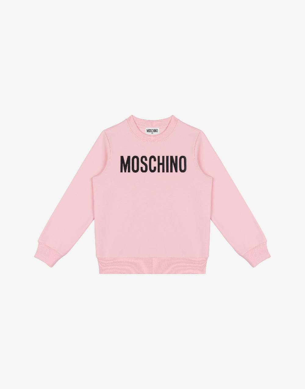 Love Moschino Felpa in cotone Logo Ultimi due giorni