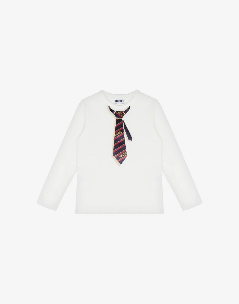Love Moschino T-shirt in jersey Tie Print Fino al 60% di sconto