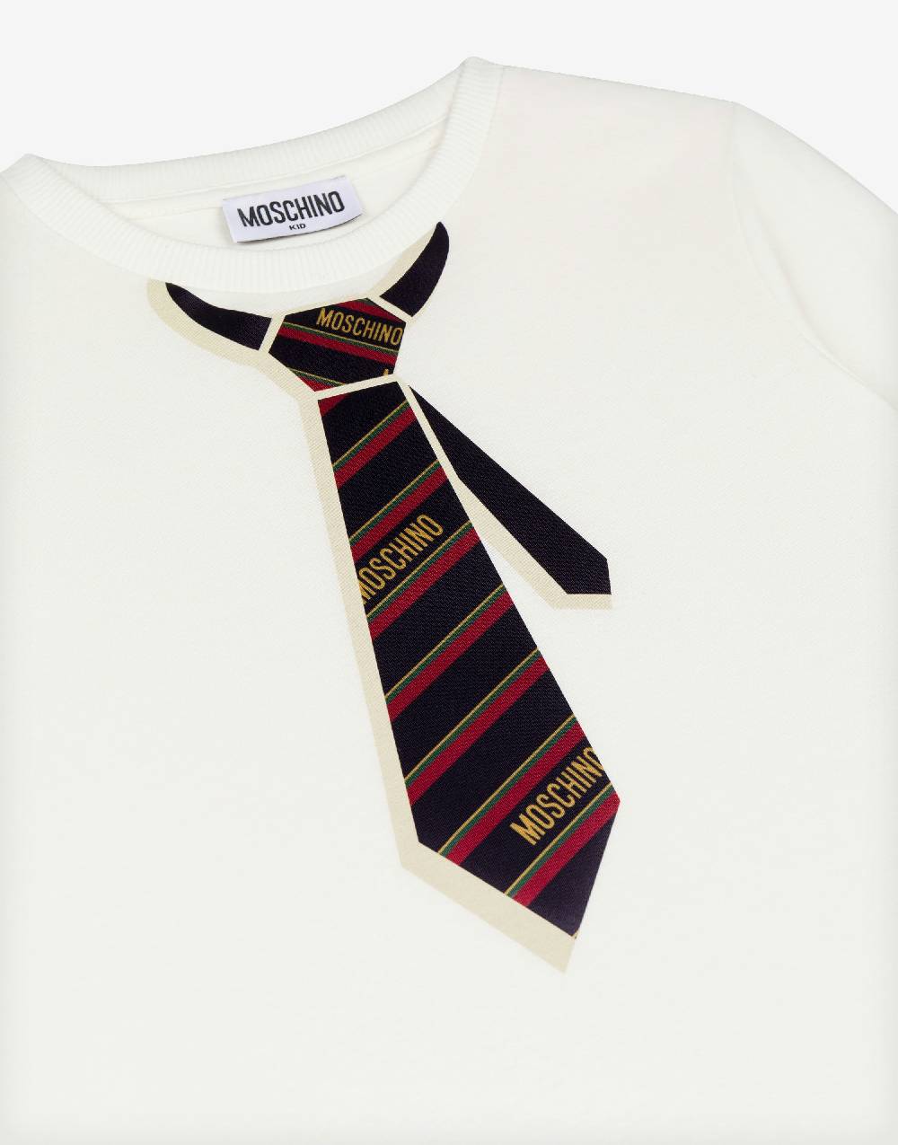 Love Moschino T-shirt in jersey Tie Print Fino al 60% di sconto