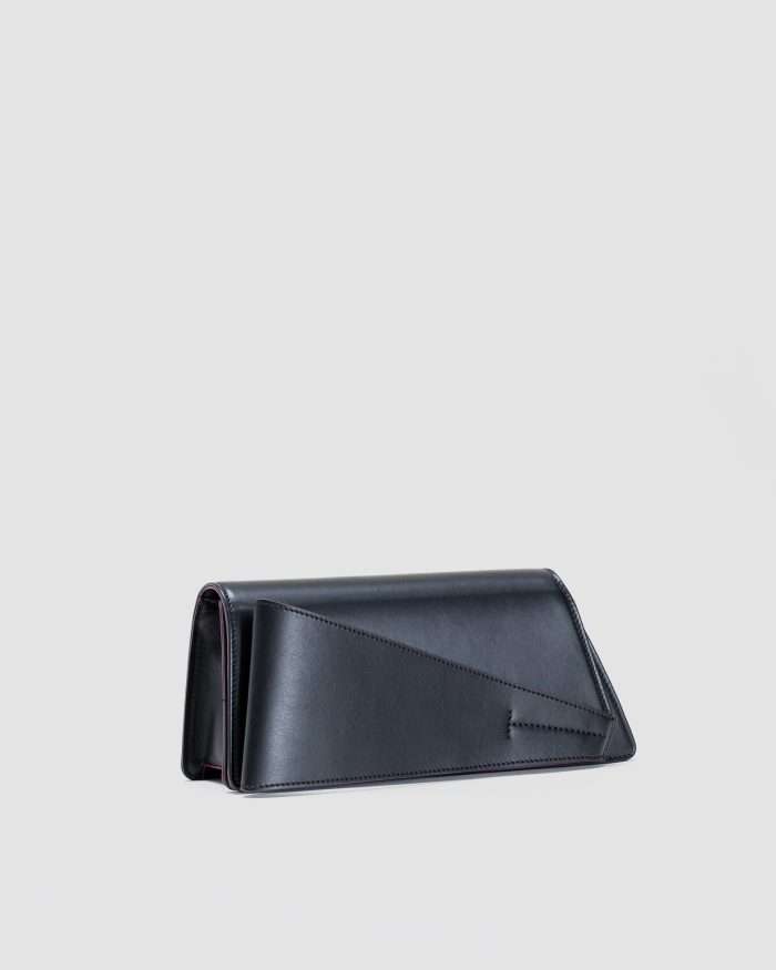 LUCIANO PADOVAN Borsa Kim pochette in pelle nera Borse pochette eleganti - Luciano Padovan Shop Online Liquidazione